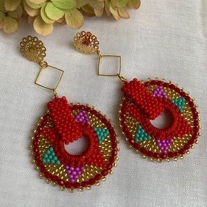 Red Earrings